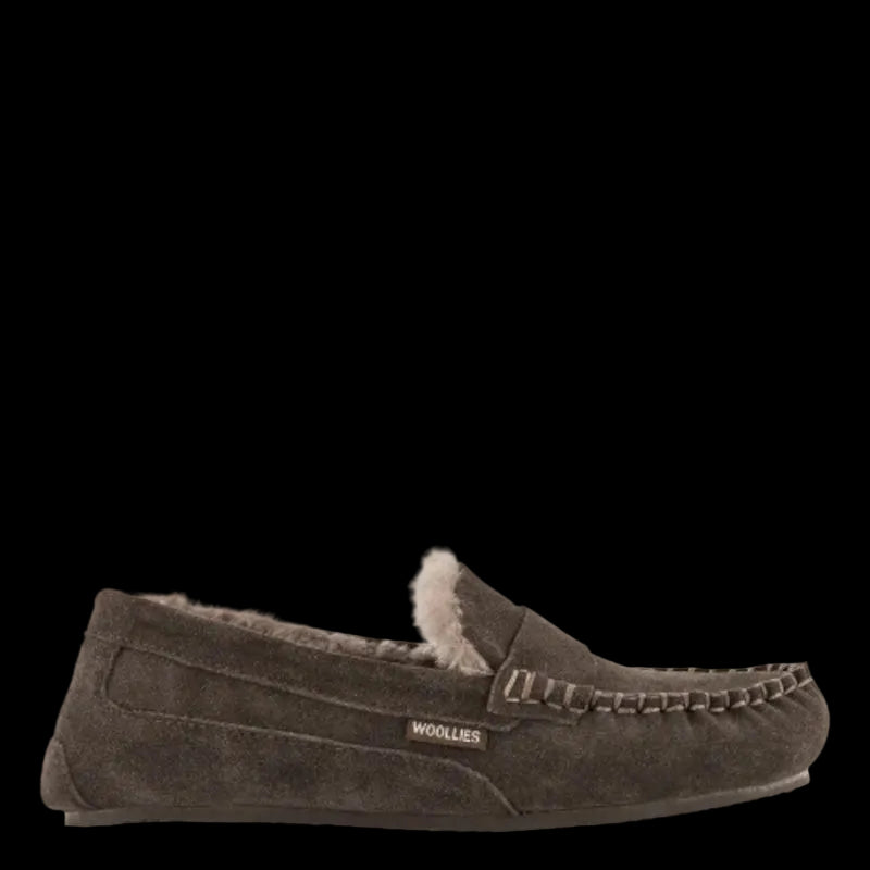 Woollies 1060-DBR Hjemmesko Dame Brun