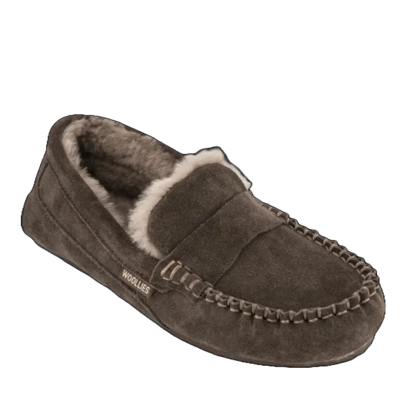 Woollies 1060-DBR Hjemmesko Dame Brun