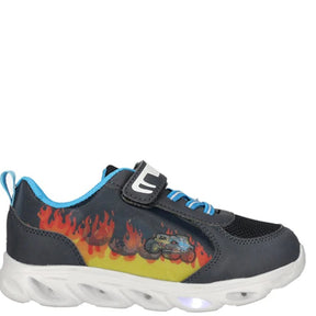 Zigzag Siero Sneaker Blinkesko Børn Blå