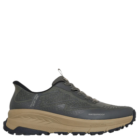Skechers Slip-Ins: Switch Back - Welch Creek Waterproof Sneaker Herre Grøn