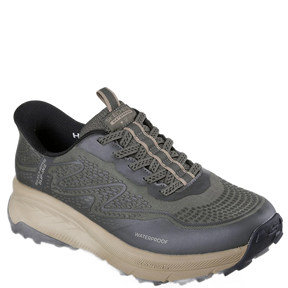 Skechers Slip-Ins: Switch Back - Welch Creek Waterproof Sneaker Herre Grøn