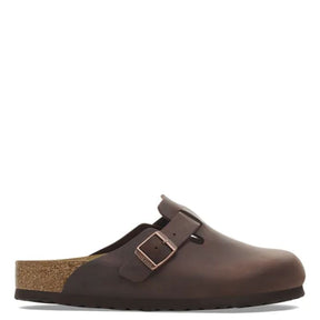 Birkenstock Boston Soft Habana Smutter Dame Brun