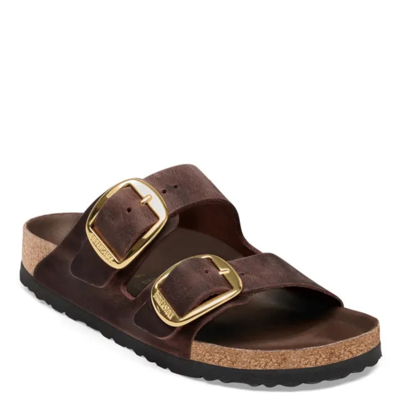 Birkenstock Arizona Big Buckle Habana Sandal Smutter Dame Brun