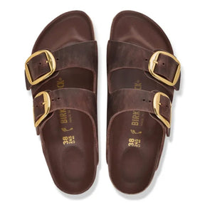 Birkenstock Arizona Big Buckle Habana Sandal Smutter Dame Brun