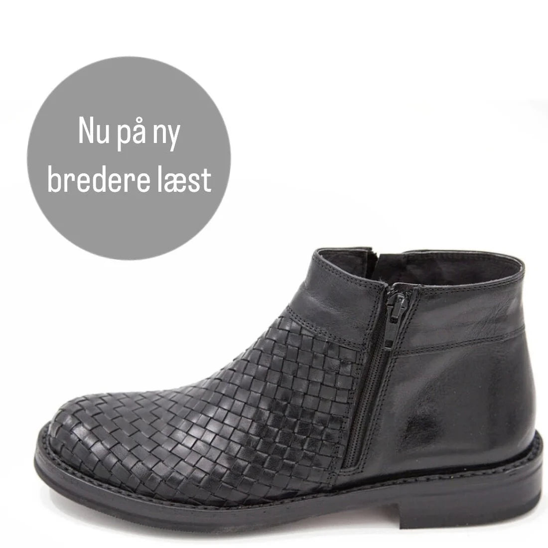 Bubetti 2609 bred sort dame støvle