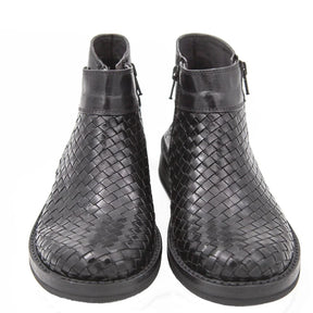 Bubetti 2609 bred sort dame støvle