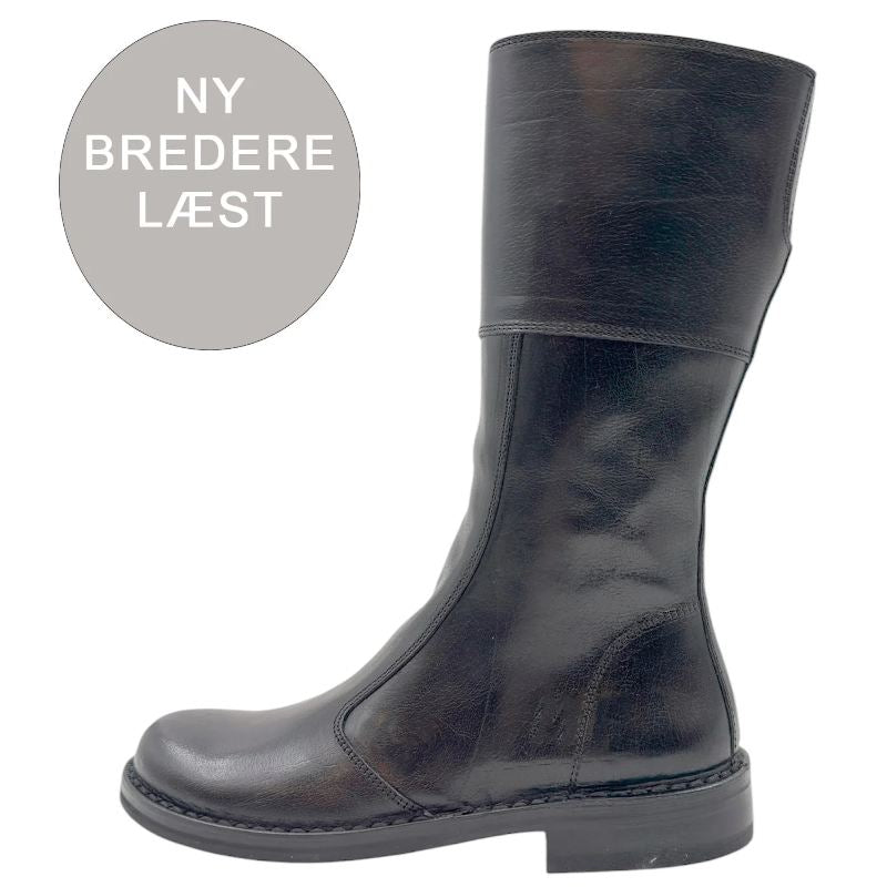 Bubetti 9880 Bred Støvle Dame Sort