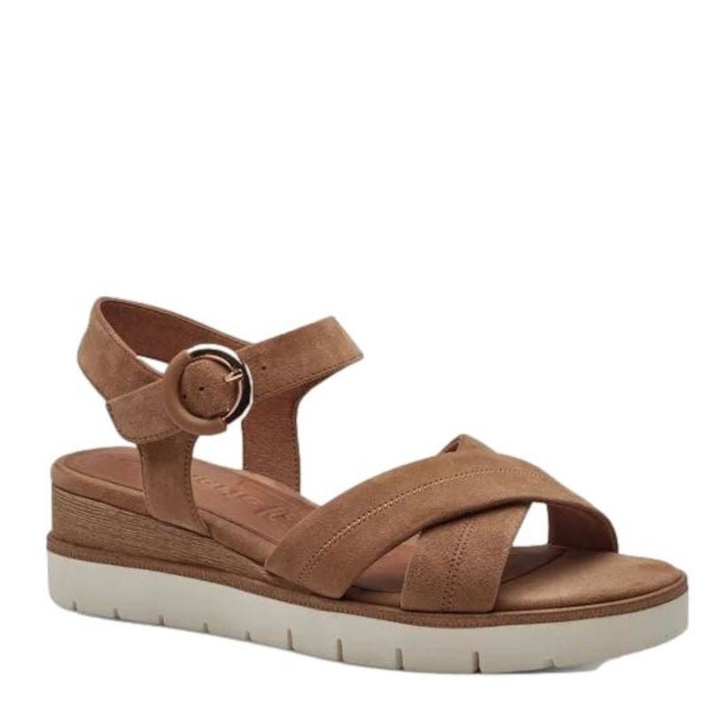 COGNAC SANDAL - Peti Sko - TAMARIS