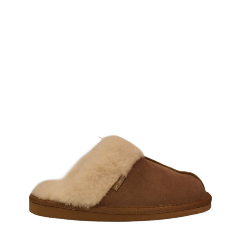 CPH Comfort 1016 - Slip Wool hjemmesko dame brun