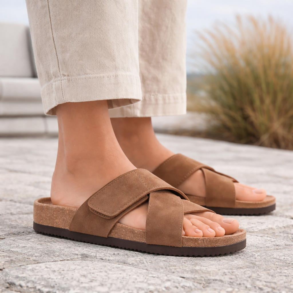 CPH Comfort 20355 Sandal Smutter Dame Brun