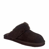 CHP Comfort 1016 Slip Wool Hjemmesko Dame Brun