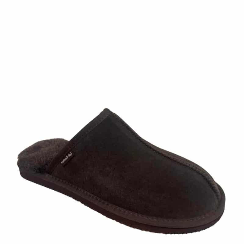 CPH Comfort 1032 Slip Wool Hjemmesko Herre Brun