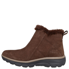 Skechers Easy Going High Zip 2 Waterproof Støvle Dame Brun