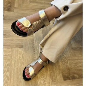 GULD CARRIE SANDAL - Peti Sko - COPENHAGEN SHOES