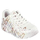 HVID UNO LITE METALLIC LOVE - Peti Sko - SKECHERS