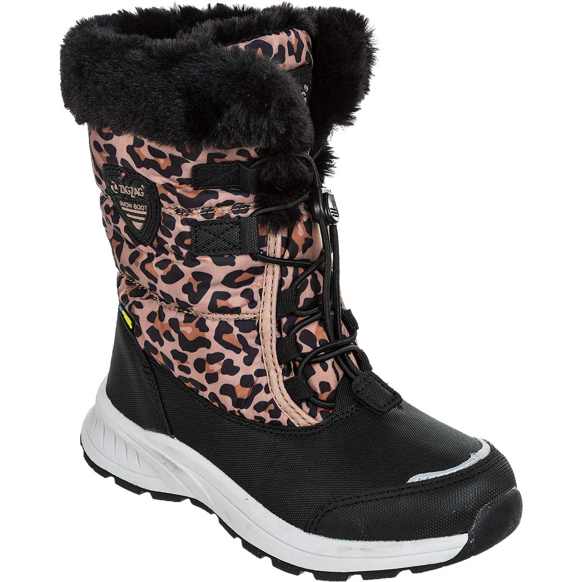 Zigzag Wesend vinterstøvle Børn Leopard