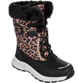 Zigzag Wesend vinterstøvle Børn Leopard
