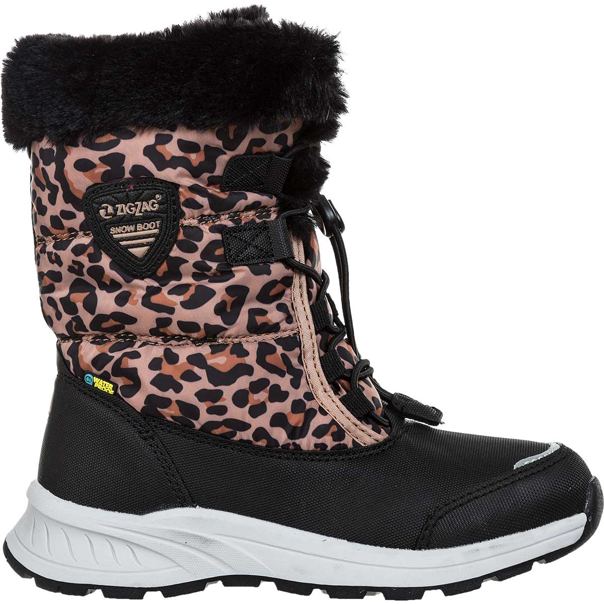 Zigzag Wesend vinterstøvle Børn Leopard