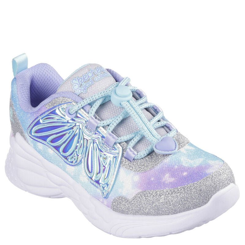 LILLA DREAM RACER - WING BRITES BLINKESKO - Peti Sko - SKECHERS