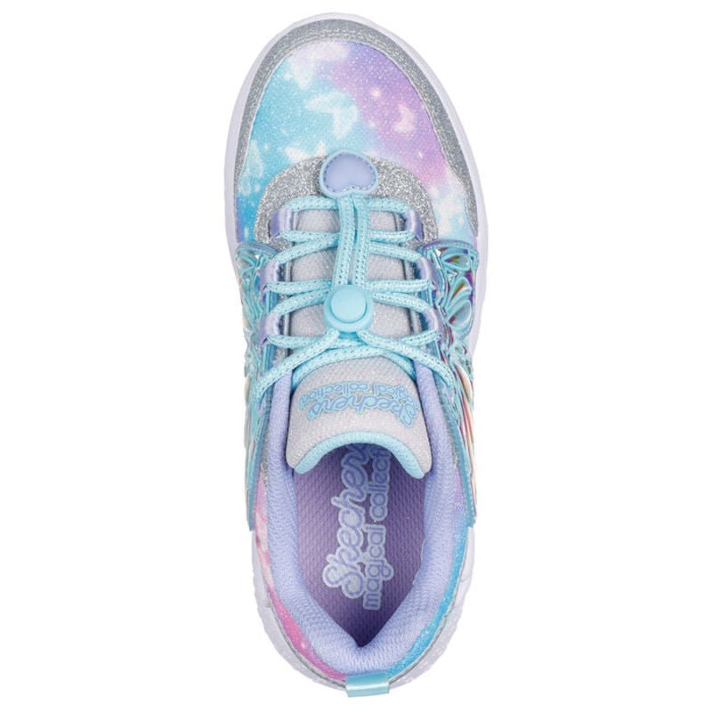 LILLA DREAM RACER - WING BRITES BLINKESKO - Peti Sko - SKECHERS