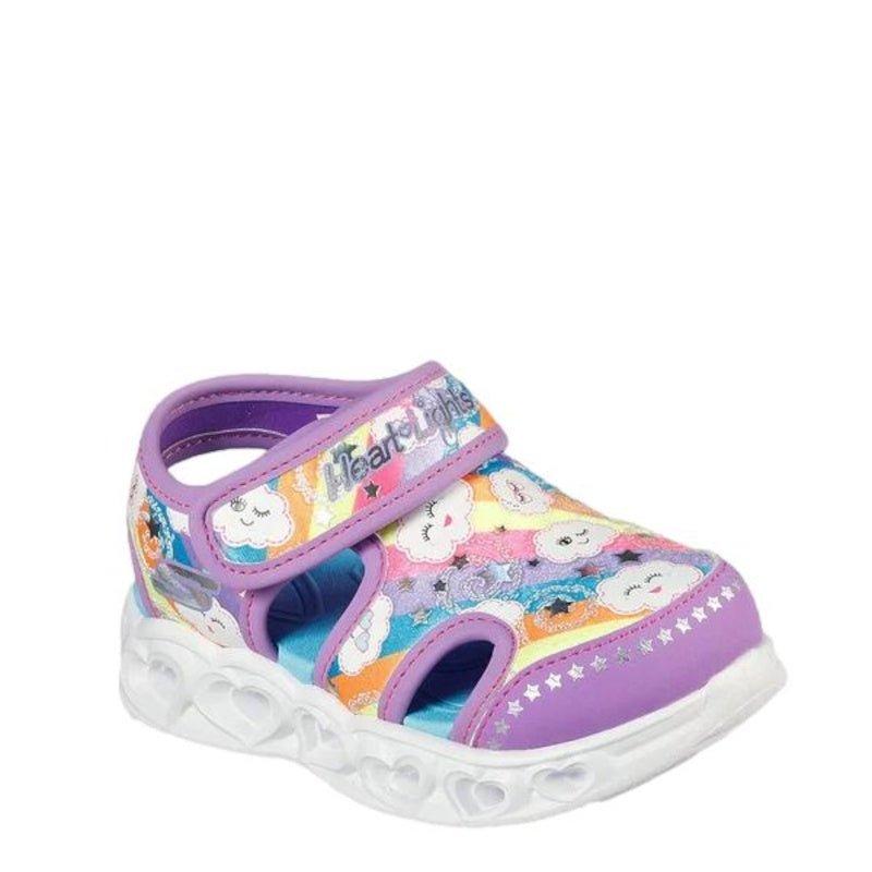 LILLA HEART LIGHTS SANDALS - CUTIE CLOUDS - Peti Sko - SKECHERS