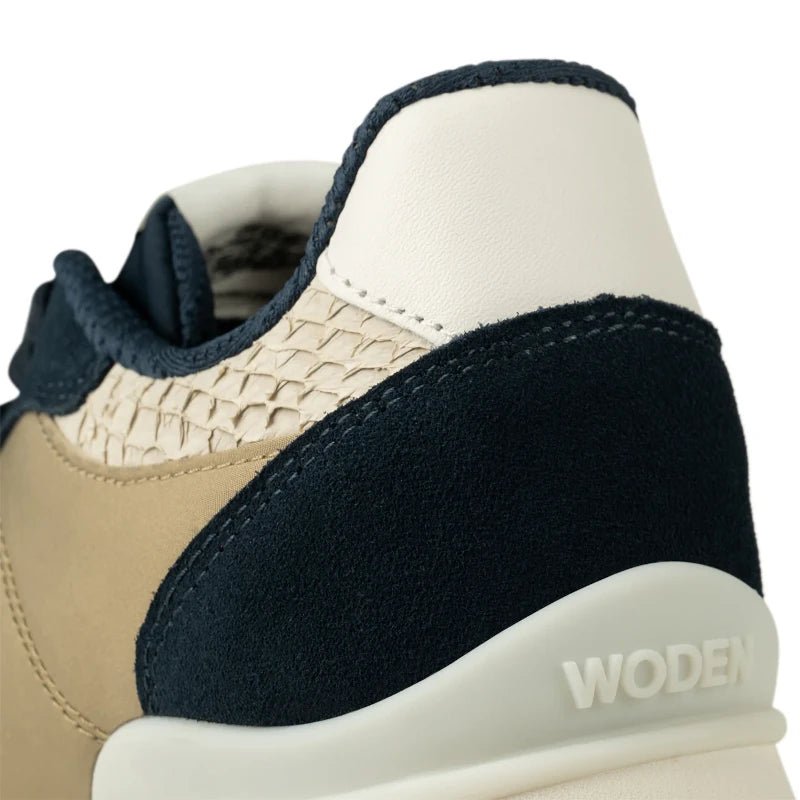 NAVY MULTI RONJA PLATEAU SNEAKER - Peti Sko - WODEN