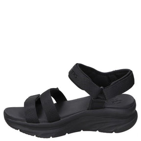 Skechers D'Lux Walker - Going-Out Vibes sandal dame sort