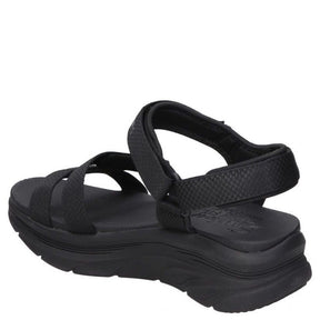Skechers D'Lux Walker - Going-Out Vibes sandal dame sort