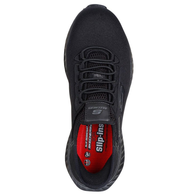 Skechers Slip-ins Work Tilido - Fletchit sikkerhedssko dame sort