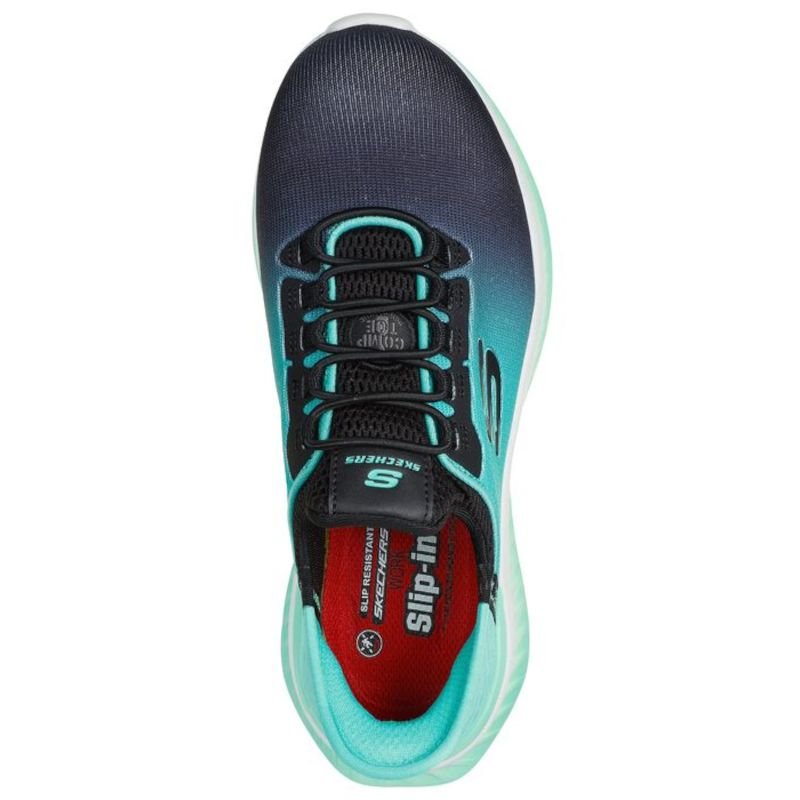 Skechers Hands Free Slip-ins® Work™ dame turkis