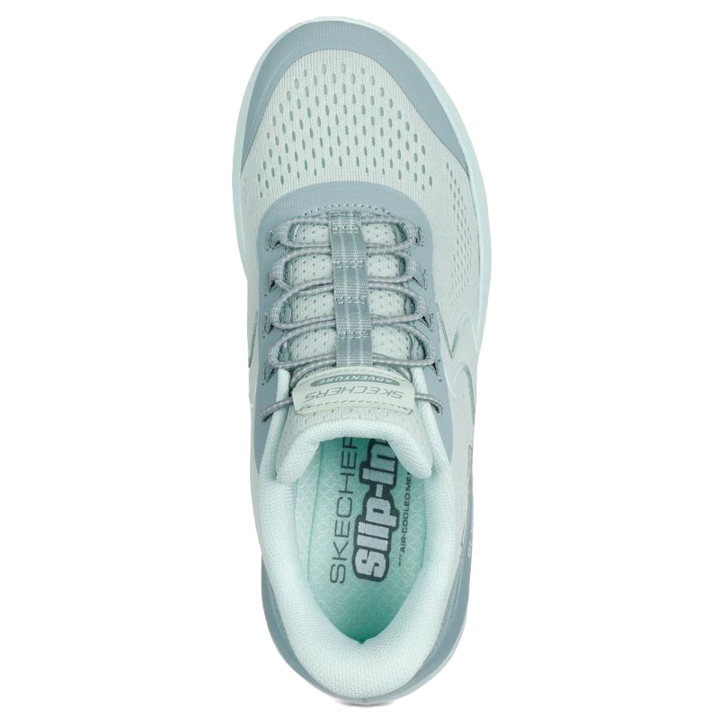 Skechers Glide-step sole sneakers dame grøn