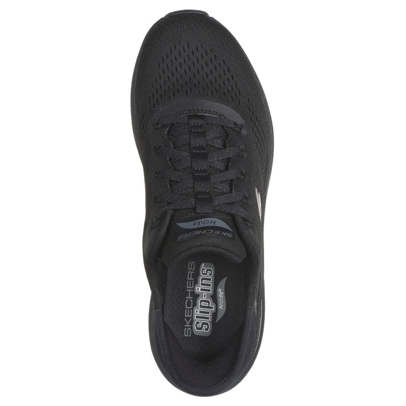 Skechers Arch -Fit 2.0 Slip-Ins Easy Chic Sneaker Dame Sort