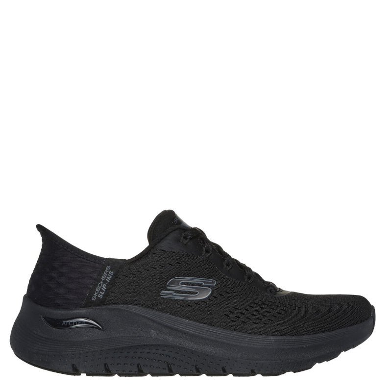 Skechers Arch -Fit 2.0 Slip-Ins Easy Chic Sneaker Dame Sort