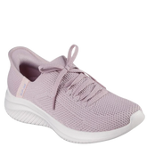 sneakers slip-ins snaekers i en smart lavendel farve og med en lys bund. skoen er med snørre, mesh overdel. en sko der er let at komme i, samt en luftig sko. 
ideel til en gåtur.