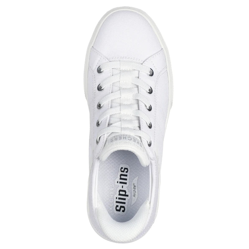Skechers Slip-ins Street Arch Fit Arcade - Forever Cozy sneakers dame hvid