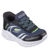 skechers slip-ins sneakers til børn.
Skoen er med elatik snørre, en smart sko, med en god komfort. Ideel til hverdag og leg.