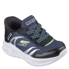 skechers slip-ins sneakers til børn.
Skoen er med elatik snørre, en smart sko, med en god komfort. Ideel til hverdag og leg.