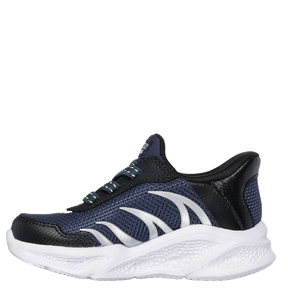 Skechers Meteor-Lights-Brisk-Beeams sneaker børn sort