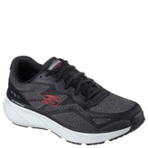 skechers sneakers i sort/grå til herre.
med snørre, en praktisk og flexibel sko.