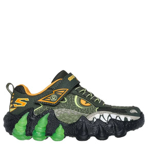 Skechers Skech-O-Saurus Light 2.0 blinkesko børn grøn