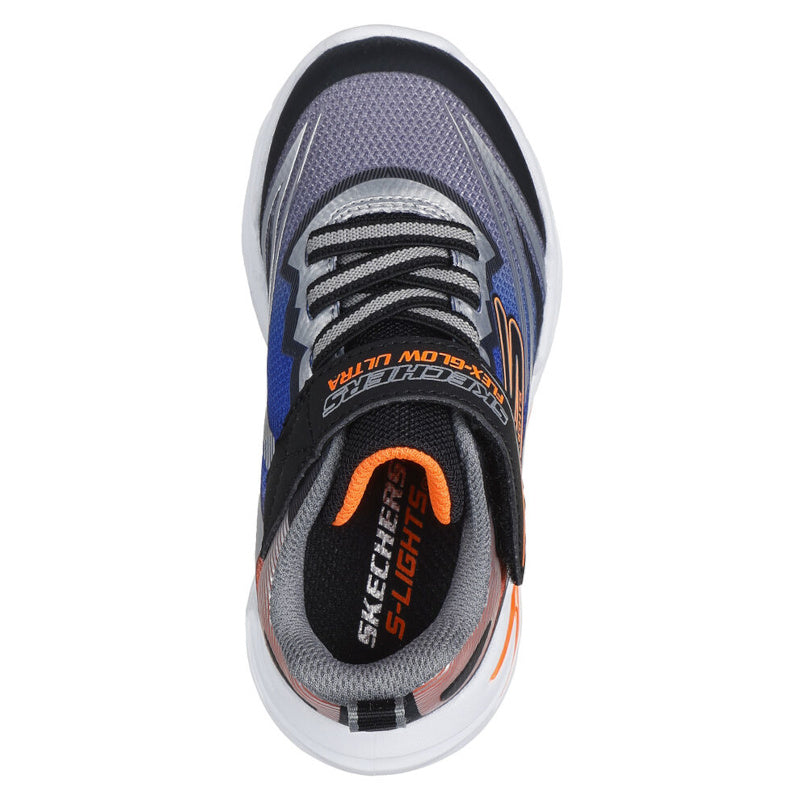 Skechers Flex-Glow Ultra blinkesko børn sort