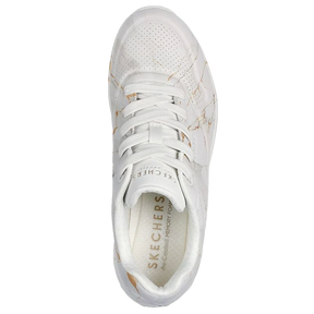 Skechers Street Uno - Marble Marvel sneakers dame hvid
