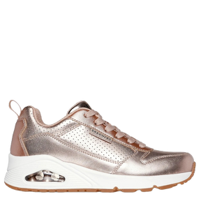 Skechers Street Uno - Metallixs sneakers dame guld