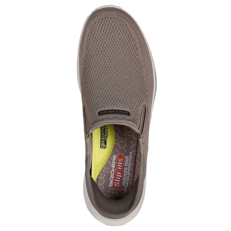 Skechers Slade - Deacon slip-ins herre brun