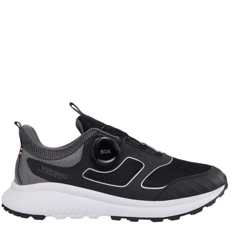 SORT AERO WP BOA SNEAKER - Peti Sko - Viking