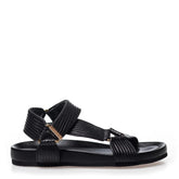 SORT CARRIE LEATHER SANDAL - Peti Sko - COPENHAGEN SHOES