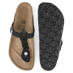 SORT GIZEH SANDAL . - NORMAL - Peti Sko - BIRKENSTOCK