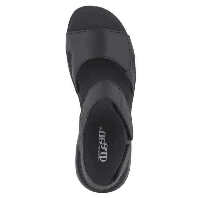 SORT LEAF LUCY SANDAL - Peti Sko - GREEN COMFORT