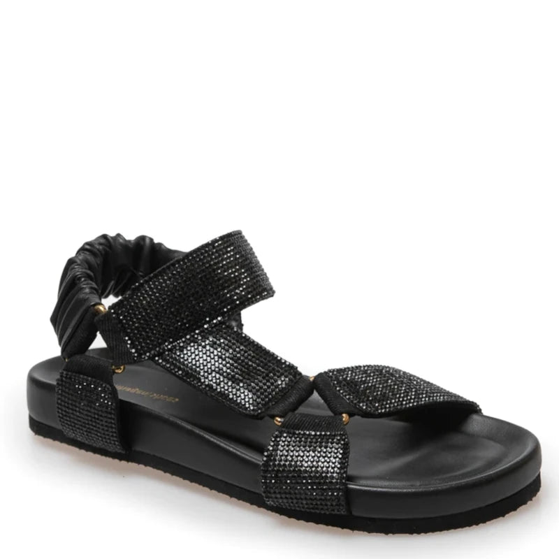 SORT LOVE SOME SANDAL - Peti Sko - COPENHAGEN SHOES