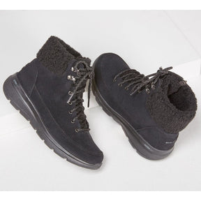 Skechers On the GO Glacial Ultra Woodlands støvle dame sort